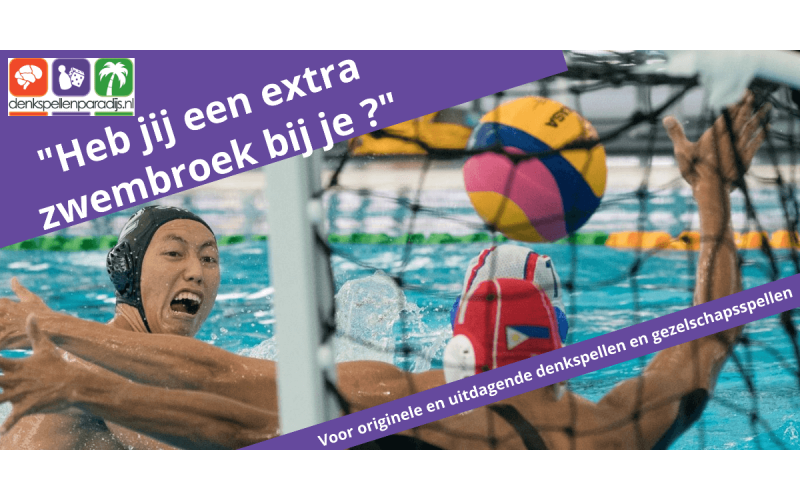 Heb jij een extra zwembroek bij je ?